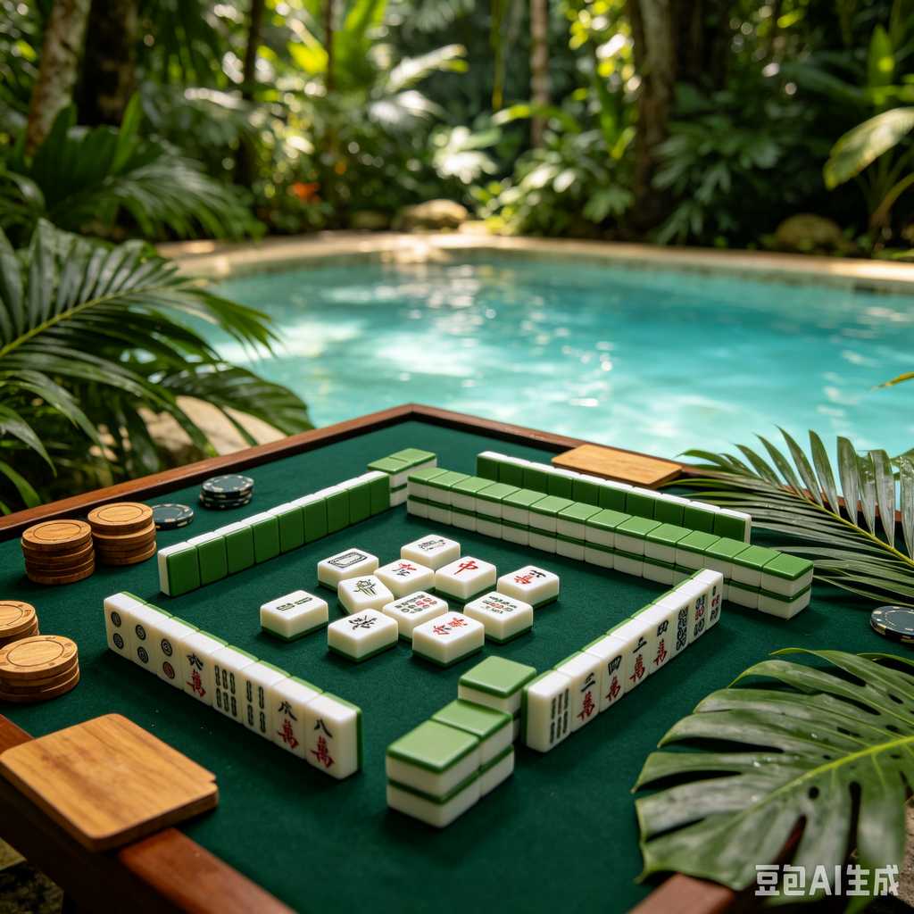 muted color mahjong set