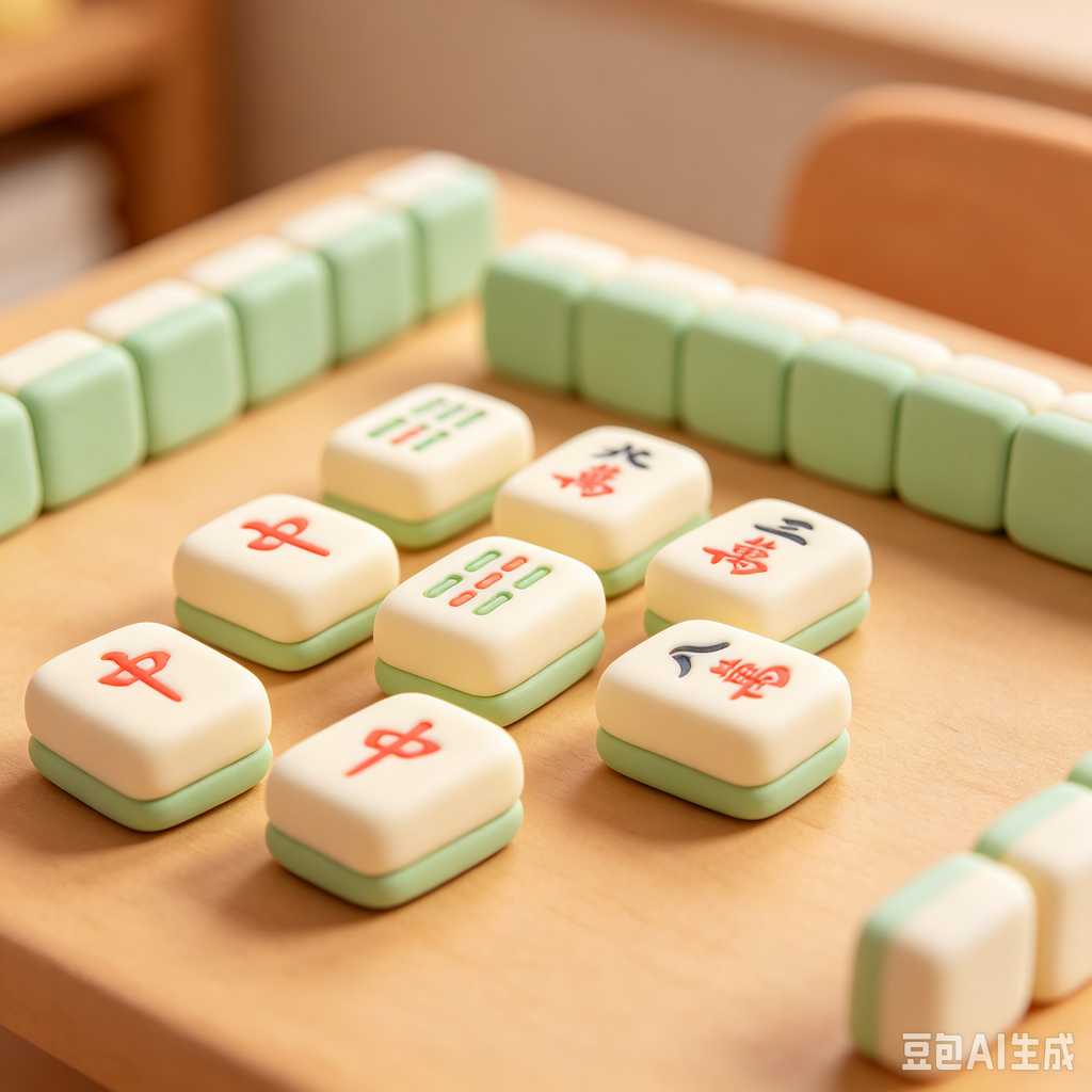traditional chinese board game mahjong